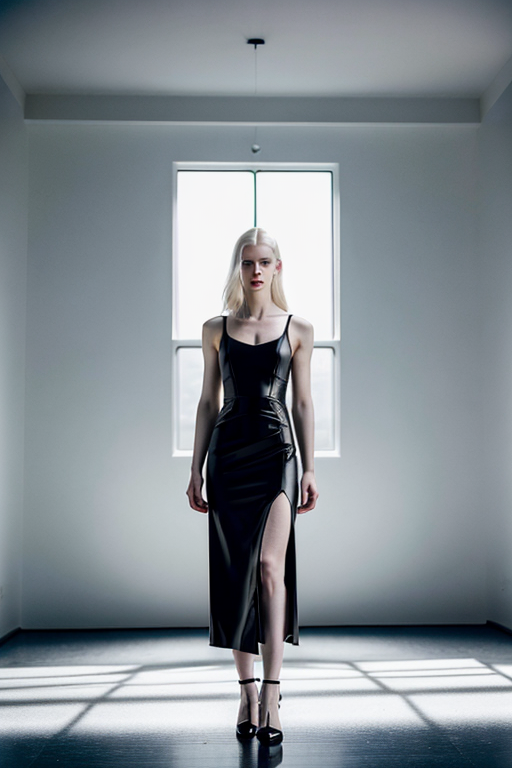 high contrast dramatic face