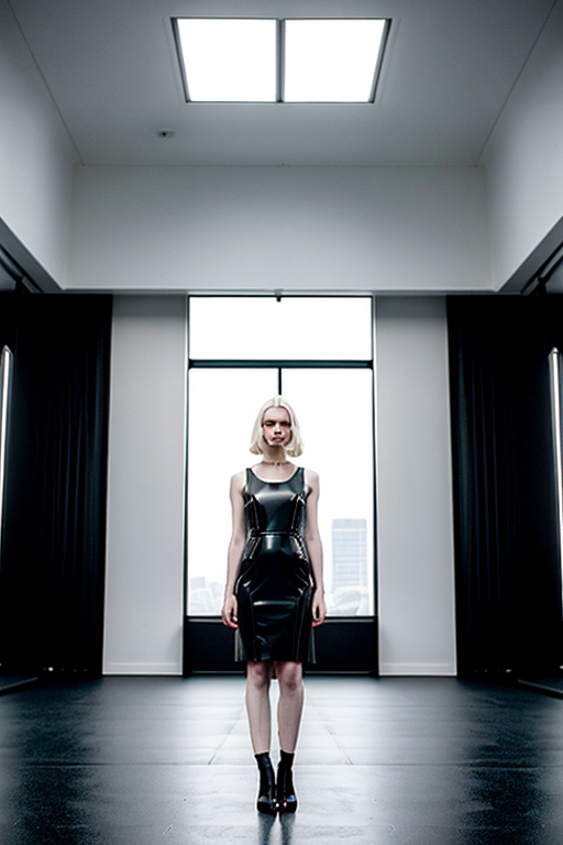 mystery woman in silhouette