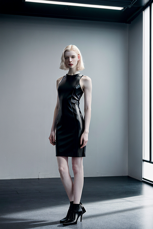 woman in shadows artistic shot