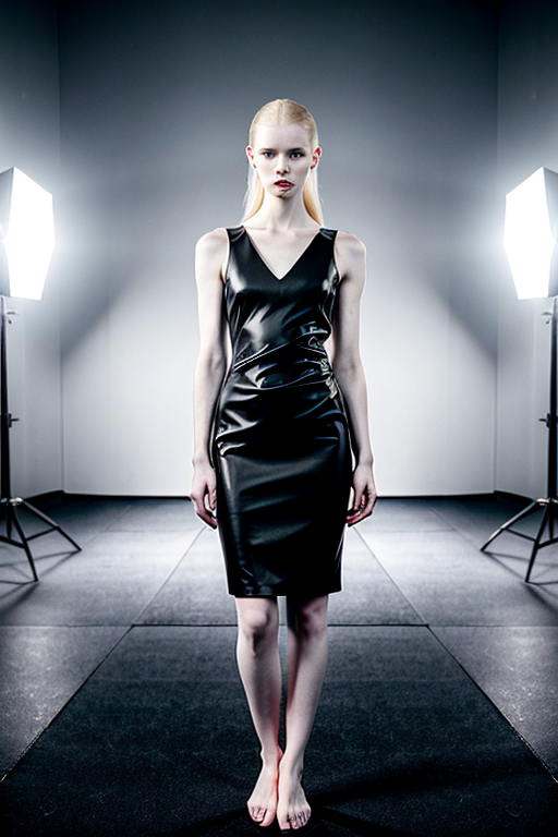 high contrast dramatic face