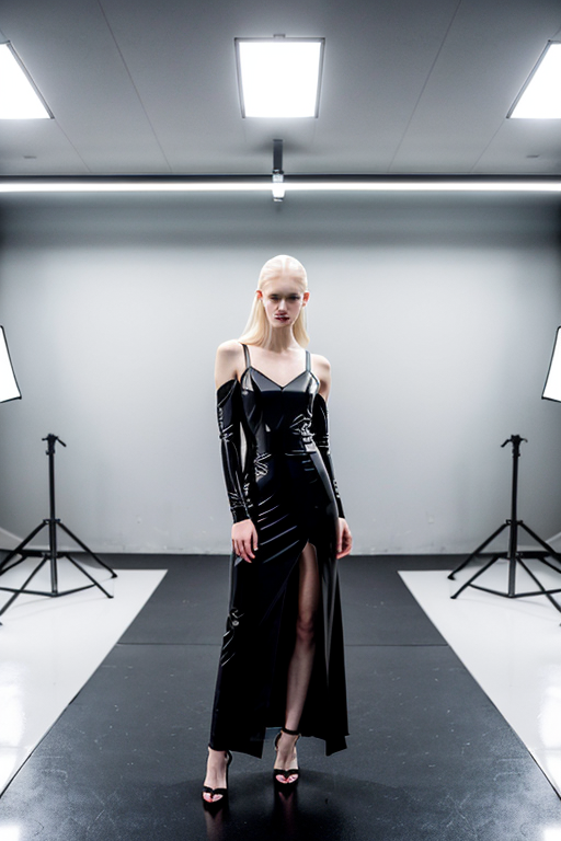 intense stare under light