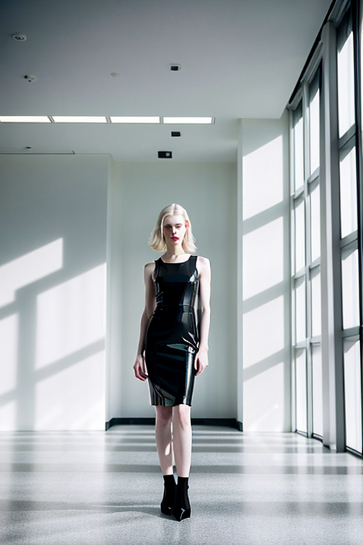 woman in shadows artistic shot