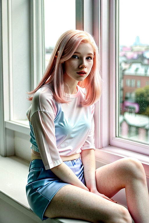 delicate tone emotional face