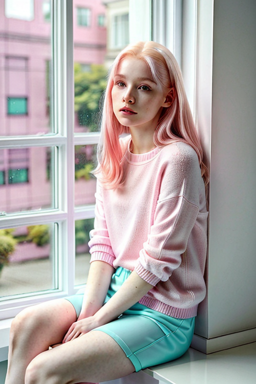 soft light female portrait