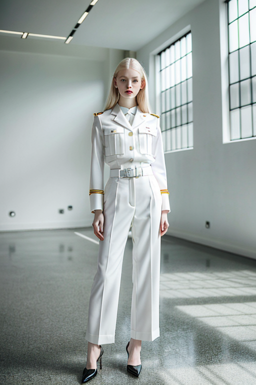 tight skirt work outfit photo