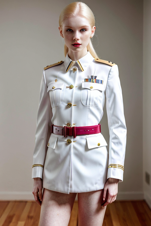 bossy look female portrait