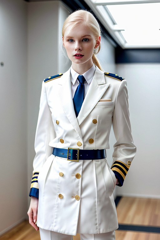 bossy look female portrait