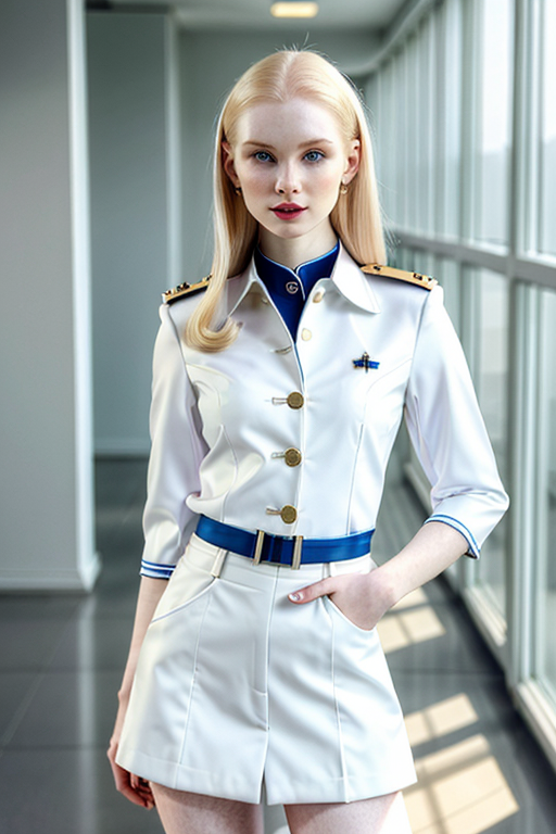 executive desk sensual pose