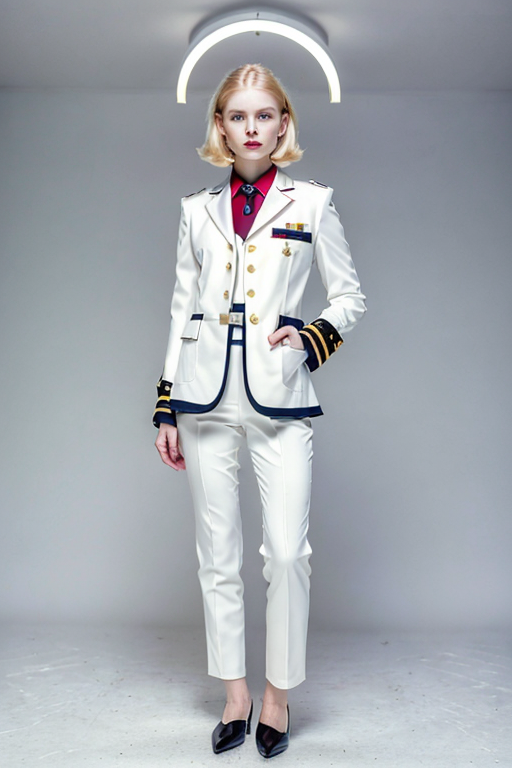 bossy look female portrait