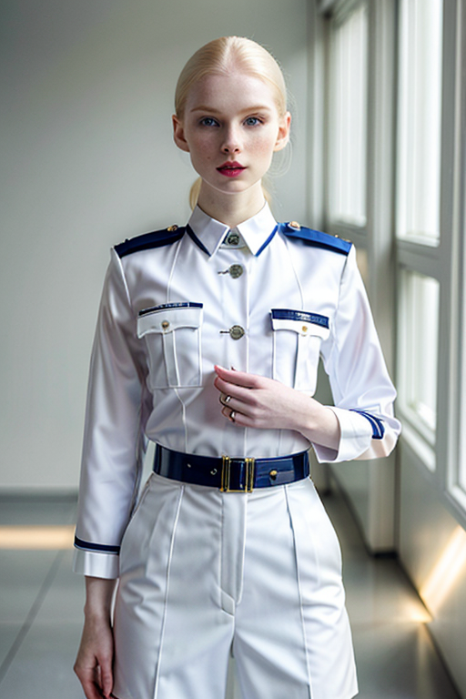 executive desk sensual pose