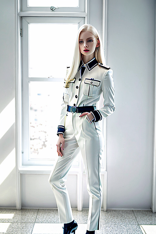 corporate uniform model shoot